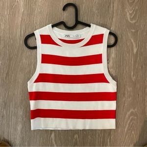 Zara knit sweater vest